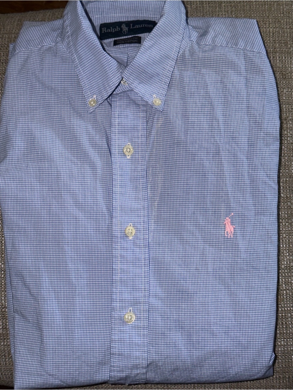 Polo Ralph Lauren Men's Button-Down Shirt - Blue LOT of 3